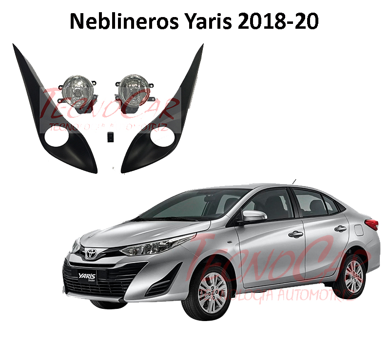 Neblineros Toyota Yaris 2017-20